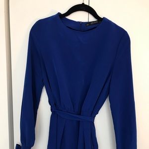 ZARA Royal Blue Romper